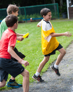 campers playing and having fun new hampshire