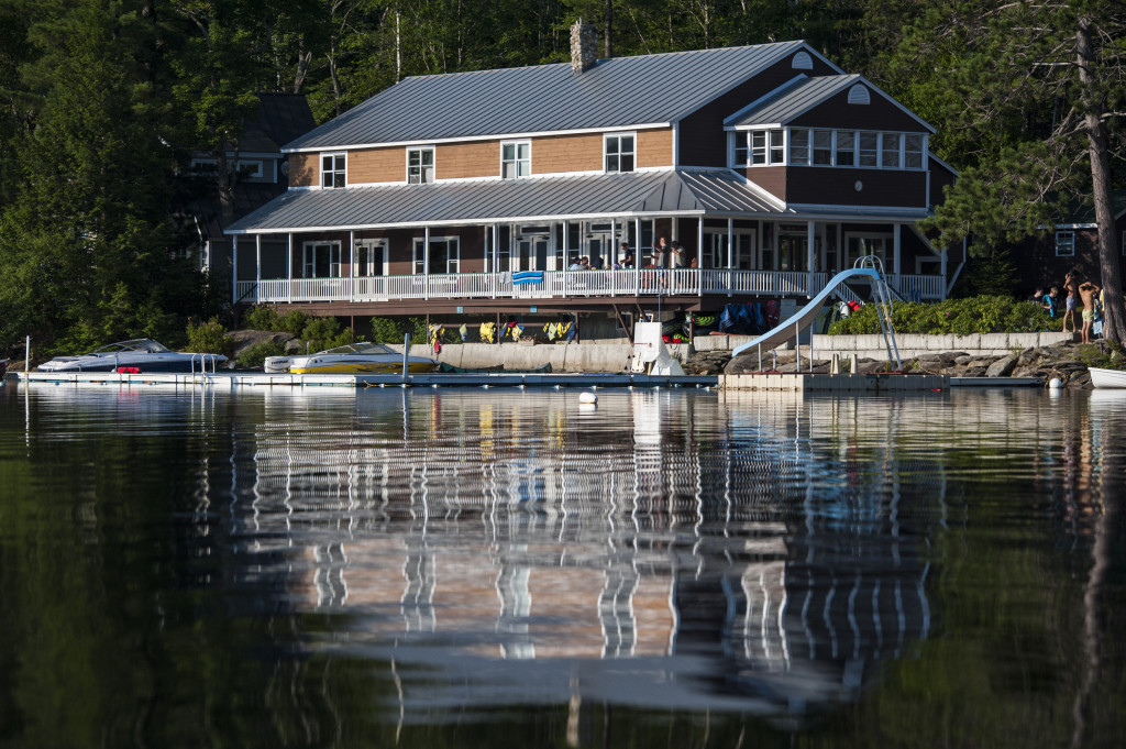 main lodge beautiful building overnight camp new hampshire