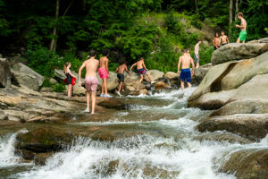 waterfalls swimming hole