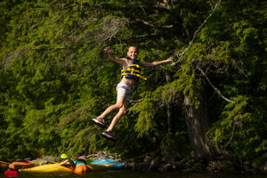 rope swing jump