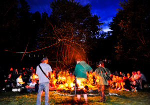 Campfire at Camp Kingswood