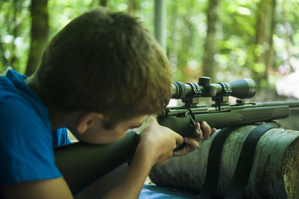 So, now is is 10:30 and let's picture the Teamsport campers off to their Choice activity at this time. Riflery and archery are extremely popular target sports. 