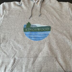 Gray Hoodie with new logo